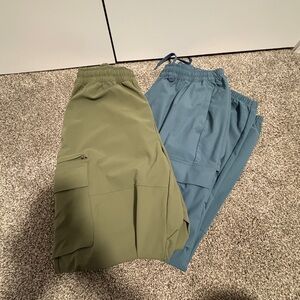 2 pairs of active joggers